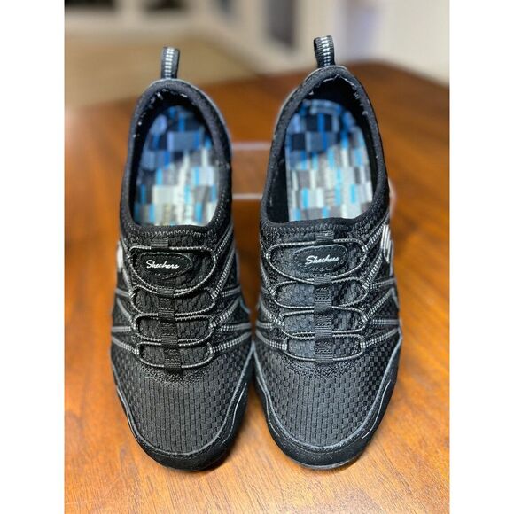 Skechers Women Sz 8 Flex Appeal 3.0 Moving Fast Memory Foam Slip-On Mesh No Lace - Picture 4 of 7